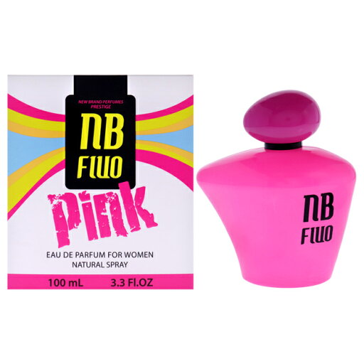 Fluo Pink by New Brand for Women - 3.3 oz EDP Spray Fluo Pink by New Brand for Women - 3.3 oz EDP Spray