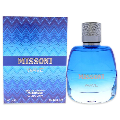 Missoni Wave by Missoni for Men - 3.4 oz EDT Spray Missoni Wave by Missoni for Men - 3.4 oz EDT Spray