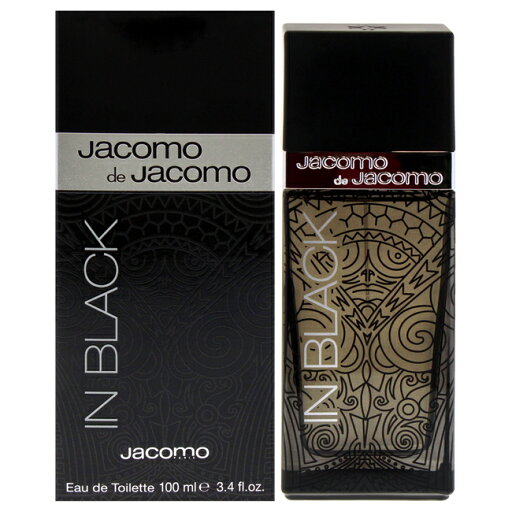 Jacomo de Jacomo In Black by Jacomo for Men - 3.4 oz EDT Spray Jacomo de Jacomo In Black by Jacomo for Men - 3.4 oz EDT Spray
