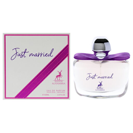 Just Married by Maison Alhambra for Women - 3.4 oz EDP Spray Just Married by Maison Alhambra for Women - 3.4 oz EDP Spray