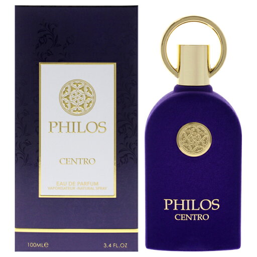 Philos Centro by Maison Alhambra for Unisex - 3.4 oz EDP Spray Philos Centro by Maison Alhambra for Unisex - 3.4 oz EDP Spray