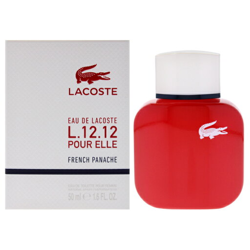 Lacoste Eau de Lacoste L.12.12 Pour Elle French Panache by Lacoste for Women - 1.6 oz EDT Spray Lacoste Eau de Lacoste L.12.12 Pour Elle French Panache by Lacoste for Women - 1.6 oz EDT Spray