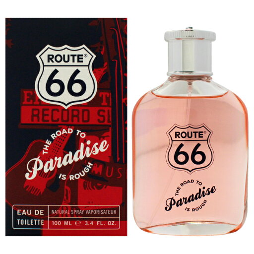 The Road To Paradise Is Rough by Route 66 for Men - 3.4 oz EDT Spray The Road To Paradise Is Rough by Route 66 for Men - 3.4 oz EDT Spray