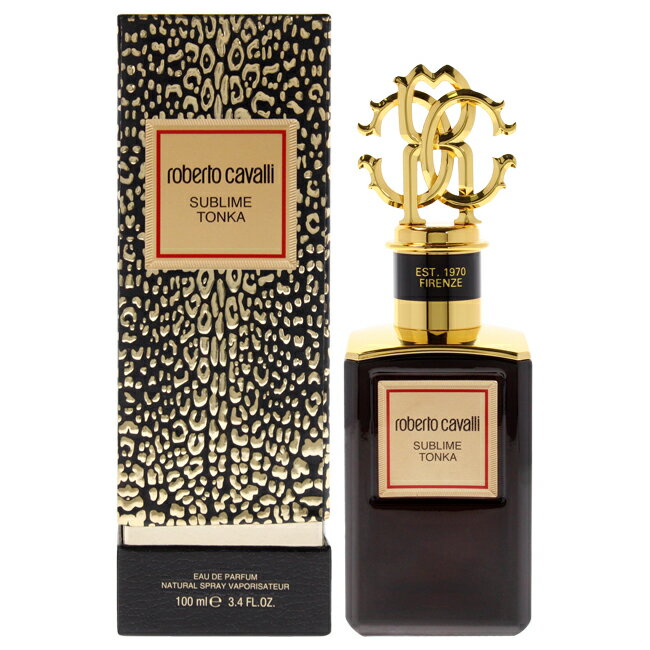 Gold Collection - Sublime Tonka by Roberto Cavalli for Men - 3.4 oz EDP Spray