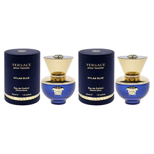 Dylan Blue by Versace for Women - 1 oz EDP Spray - Pack of 2 Dylan Blue by Versace for Women - 1 oz EDP Spray - Pack of 2