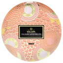 3 Wick Tin Candle - Kalahari Watermelon by Voluspa for Unisex - 12 oz Candle