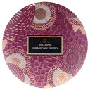 3 Wick Tin Candle - Foraged Wildberry by Voluspa for Unisex - 12 oz Candle