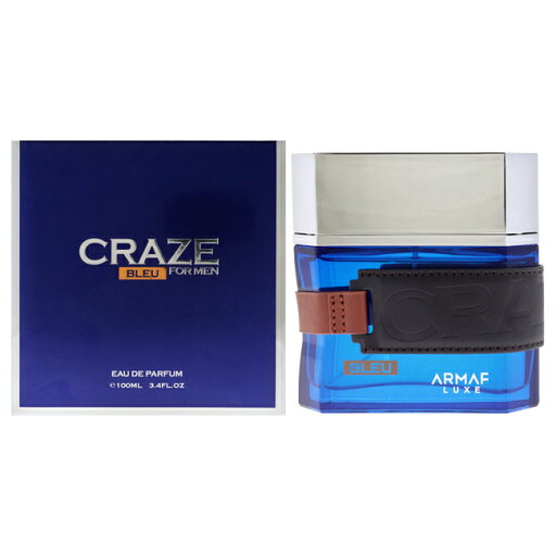 Craze Bleu by Armaf for Men - 3.4 oz EDP Spray Craze Bleu by Armaf for Men - 3.4 oz EDP Spray