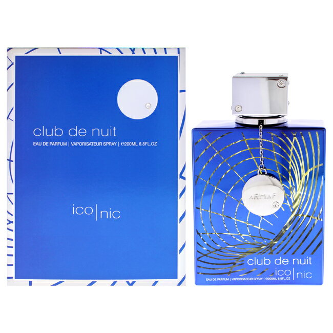 Club De Nuit Iconic Blue by Armaf for Men - 6.8 oz EDP Spray