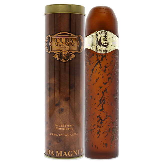 樂天商城 - 【正規品】【送料無料】Cuba Magnum Gold by Cuba for Men - 4.3 oz EDT Spray