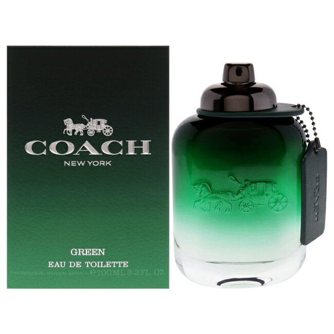 樂天商城 - 【正規品】【送料無料】Coach Green by Coach for Men - 3.3 oz EDT Spray