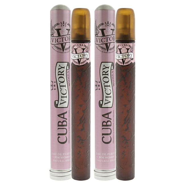 樂天商城 - 【正規品】【送料無料】Victory by Cuba for Women - 1.17 oz EDP Spray - Pack of 2