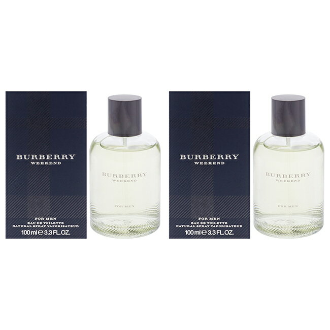 樂天商城 - 【正規品】【送料無料】Burberry Weekend by Burberry for Men - 3.3 oz EDT Spray - Pack of 2