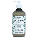 Naturals Hand and Body Lotion - Lime-Ginger and Cardamon by I Love Cosmetics for Women - 16.9 oz Body Lotion