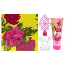 Betsey Johnson by Betsey Johnson for Women - 2 Pc Gift Set 3.4oz EDP Spray, 6.7o...