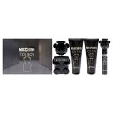 Moschino Toy Boy by Moschino for Men - 4 Pc Gift Set - 3.4 oz EDP Spray, 0.3 oz ...
