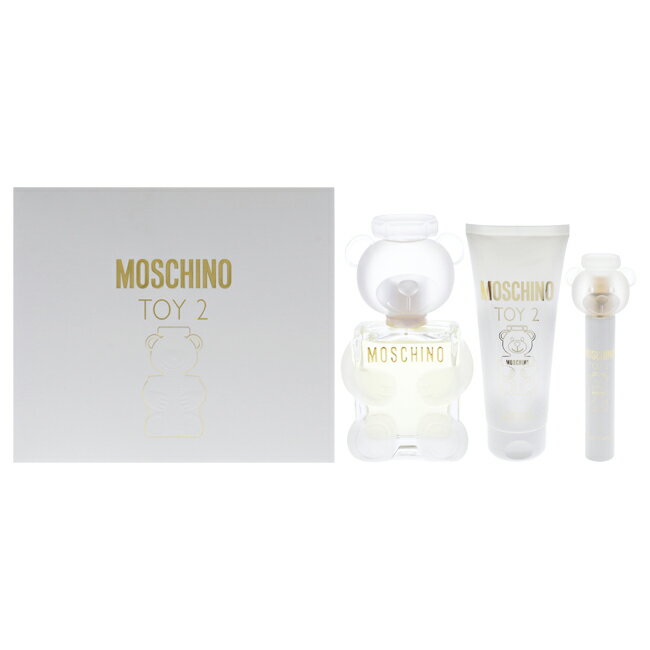 Moschino Toy 2 by Moschino for Women - 3 Pc Gift Set 3.4oz EDP Spray, 0.3oz EDP ...