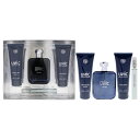 Unic by New Brand for Men - 4 Pc Gift Set 3.3oz EDT Spray, 0.5oz EDT Spray, 4.3oz Shower Gel, 4.3oz After Shave