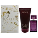 Amethyst Set by Lalique for Women - 2 Pc Gift Set 1.7 oz EDP Spray, 5 oz Body Lotion