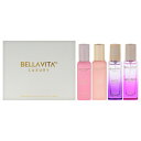 Luxury Perfume Gift Set by Bellavita for Women - 4 Pc Gift Set 0.68oz Rose EDP Spray, 0.68oz Glam EDP Spray, 0.68oz Date EDP Spray, 0.68oz Senorita EDP Spray