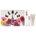 Flower La Recolte Parisienne by Kenzo for Women - 3 Pc Gift Set 2.5oz EDP Spray, 2.5oz Body Milk, 0.33oz EDP Spray (Mini)