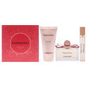 Signorina by Salvatore Ferragamo for Women - 3 Pc Gift Set 3.4oz EDP Spray, 0.5oz EDP Spray, 1.7oz Body Lotion
