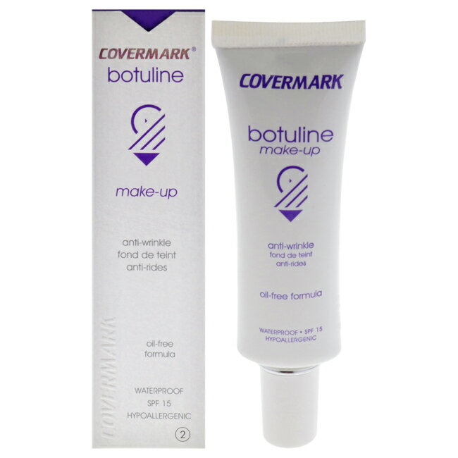 Botuline Make-Up Waterproof SPF 15 - 2 Pinkish Beige by Covermark for Women - 1.01 oz Makeup
