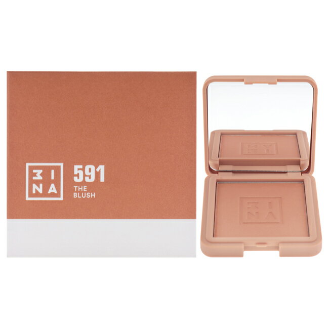 The Blush - 591 Gold Sand Matte by 3INA for Women - 0.26 oz Blush