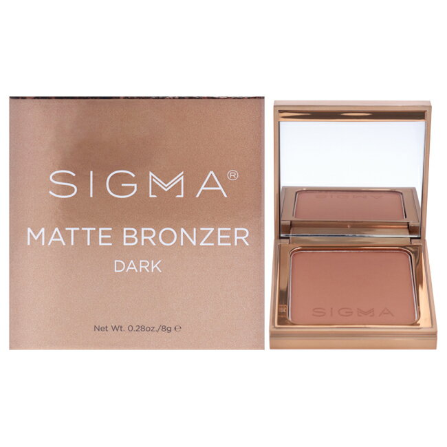 【正規品】【送料無料】 Matte Bronzer - Dark by SIGMA for Women - 0.28 oz Bronzer