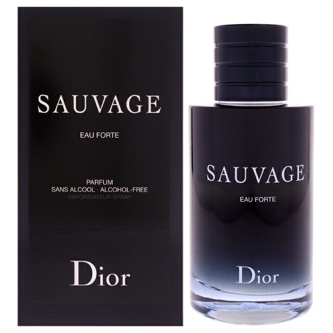 Sauvage Eau Forte by Christian Dior for Men - 3.4 oz Parfum Spray