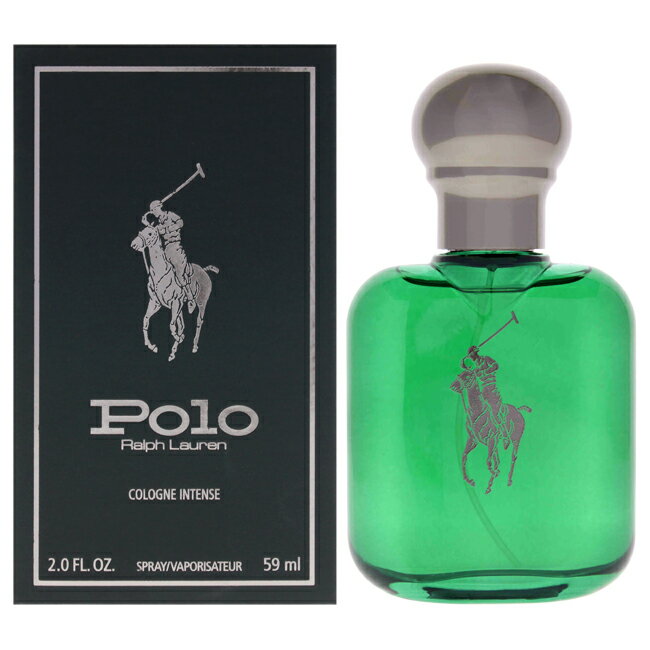 【正規品】【送料無料】Polo Green Intense by Ralph Lauren for Men - 2 oz Cologne Spray