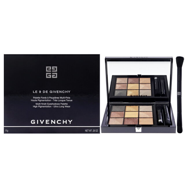 【正規品】【送料無料】エントリーでポイント5倍 Le 9 De Givenchy Eyeshadow Palette - Le 9.08 by Givenchy for Women - 0.28 oz Eye Shadow