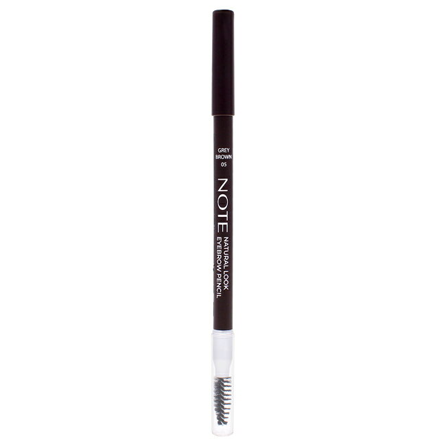 Our Note Natural Look Eyebrow Pencil has a soft, wax-based coloured texture that effortlessly fills in sparse areas and defines your brows with long lasting coverage. This dual-sided wooden pencil features a built-in spoolie brush that blends the colour to a natural-looking, velvety matte finish.Our Note Natural Look Eyebrow Pencil has a soft, wax-based coloured texture that effortlessly fills in sparse areas and defines your brows with long lasting coverage. This dual-sided wooden pencil features a built-in spoolie brush that blends the colour to a natural-looking, velvety matte finish.