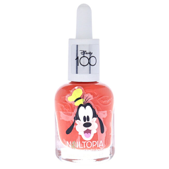 【正規品】【送料無料】 Bio-Sourced Chip Free Nail Lacquer Disney Collection Goofy - Burnt Orange Creme by Nailtopia for Women - 0.41 oz Nail Polish