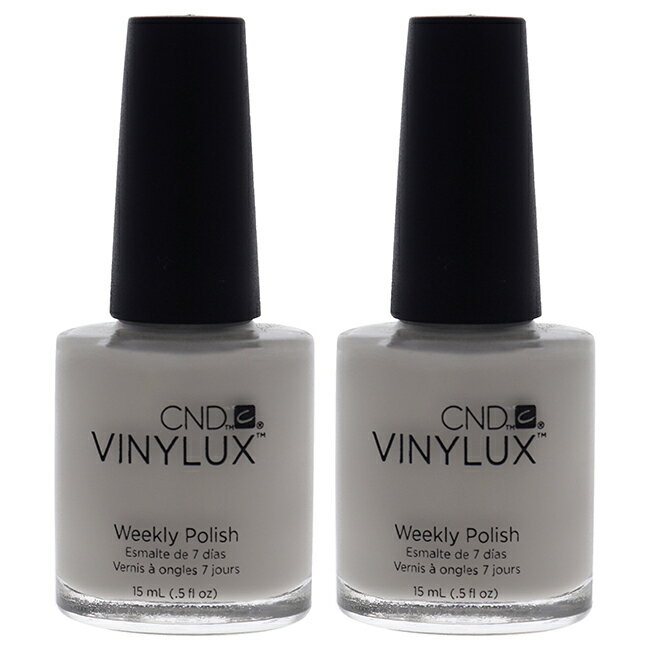 【正規品】【送料無料】 Vinylux Weekly Polish - 107 Cityscape by CND for Women - 0.5 oz Nail Polish - Pack of 2