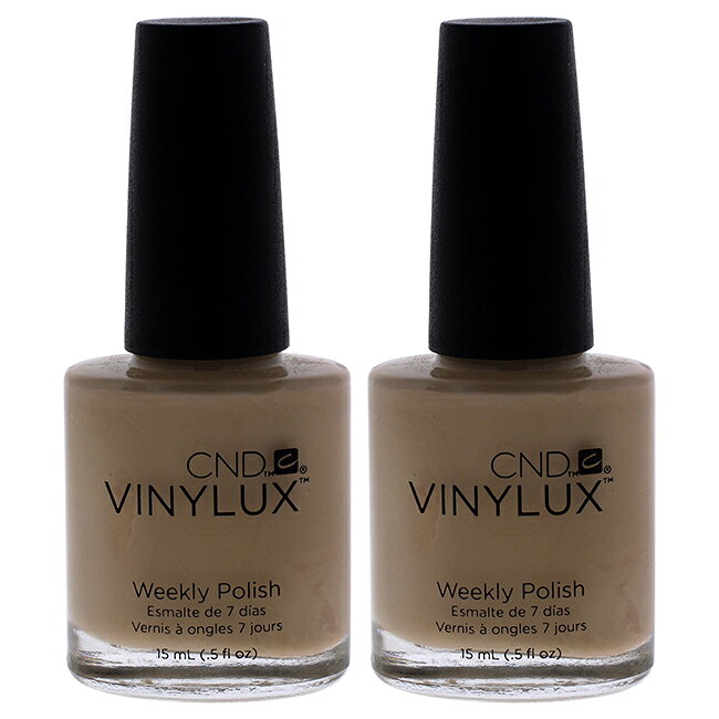 【正規品】【送料無料】 Vinylux Weekly Polish - 136 Powder My Noise by CND for Women - 0.5 oz Nail Polish - Pack of 2