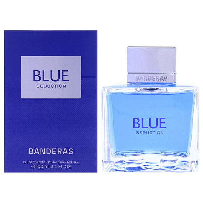  Blue Seduction by Antonio Banderas for Men - 3.4 oz EDT Spray