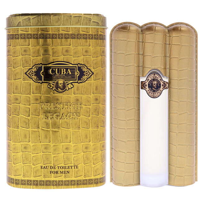  Cuba Prestige Legacy by Cuba for Men - 3 oz EDT Spray