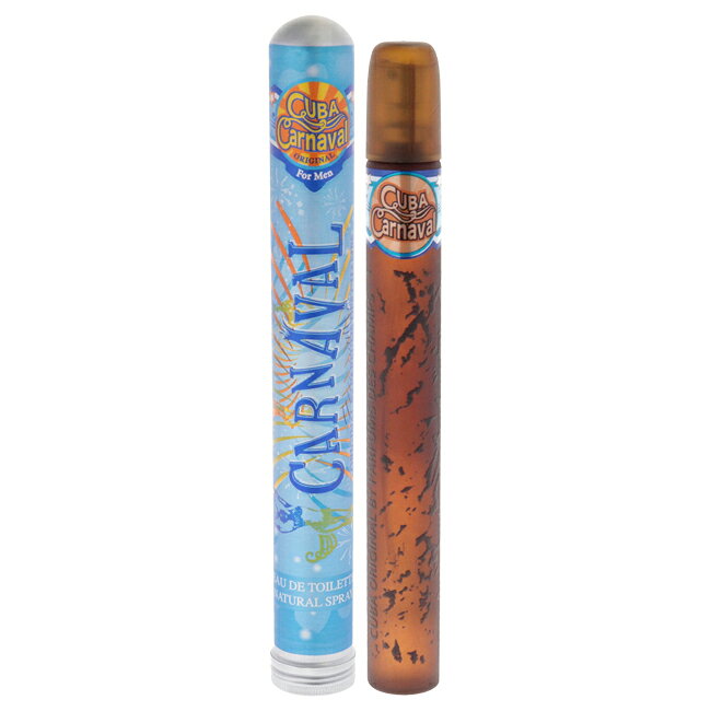 【正規品】【送料無料】 Cuba Carnaval by Cuba for Men - 1.17 oz EDT Spray swishpop-10036022 Swish Pop パッケージ画像