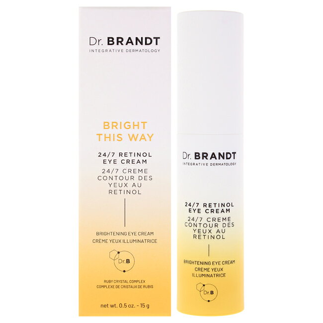  Dr Brandt 24/7 Retinol Eye Cream 15ml Dr.ブラント 24/7 レチノール アイ クリーム