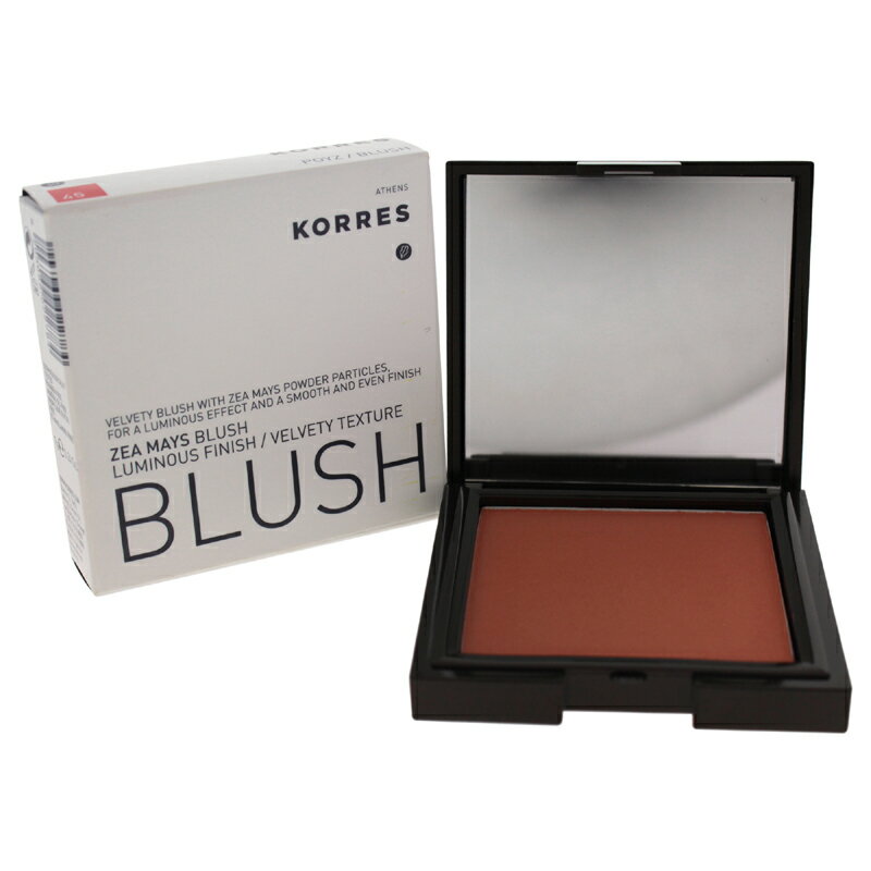 【正規品】【送料無料】KorresZea Mays Blush - # 45 Coral0.24ozトウモロコシブラッシュ - ＃45コーラル【海外直送】