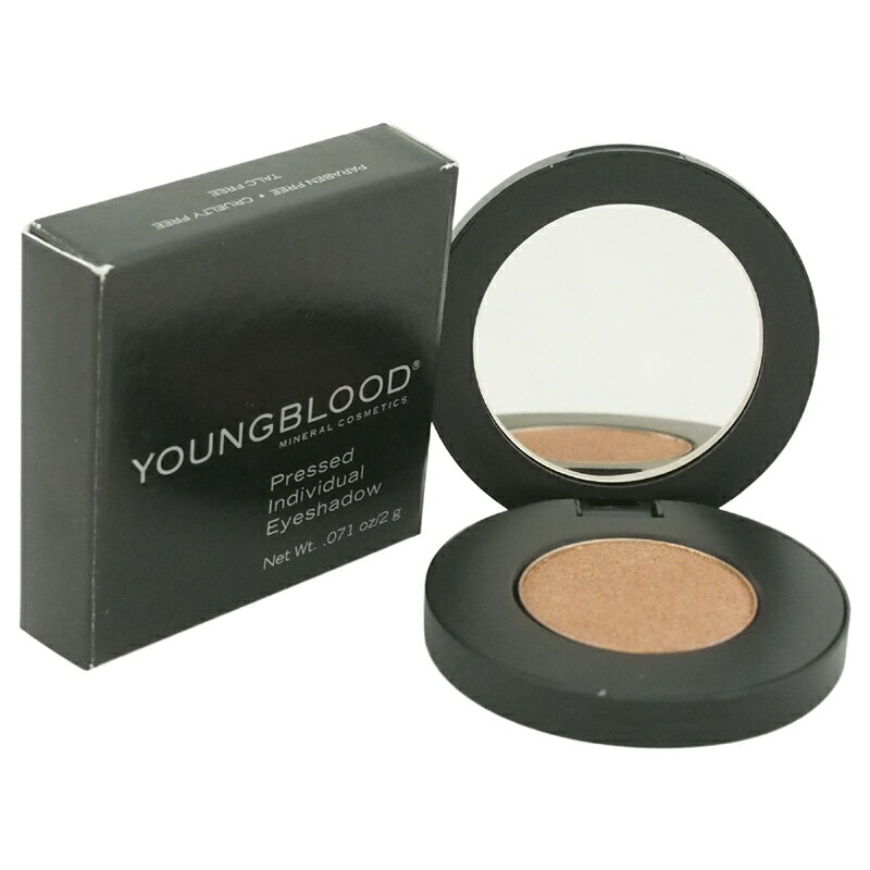 【正規品】【送料無料】 Youngblood Pressed Individual Eyeshadow - Gilded 0.071oz ヤングブラッド プレス アイシャドー 【海外直送】
