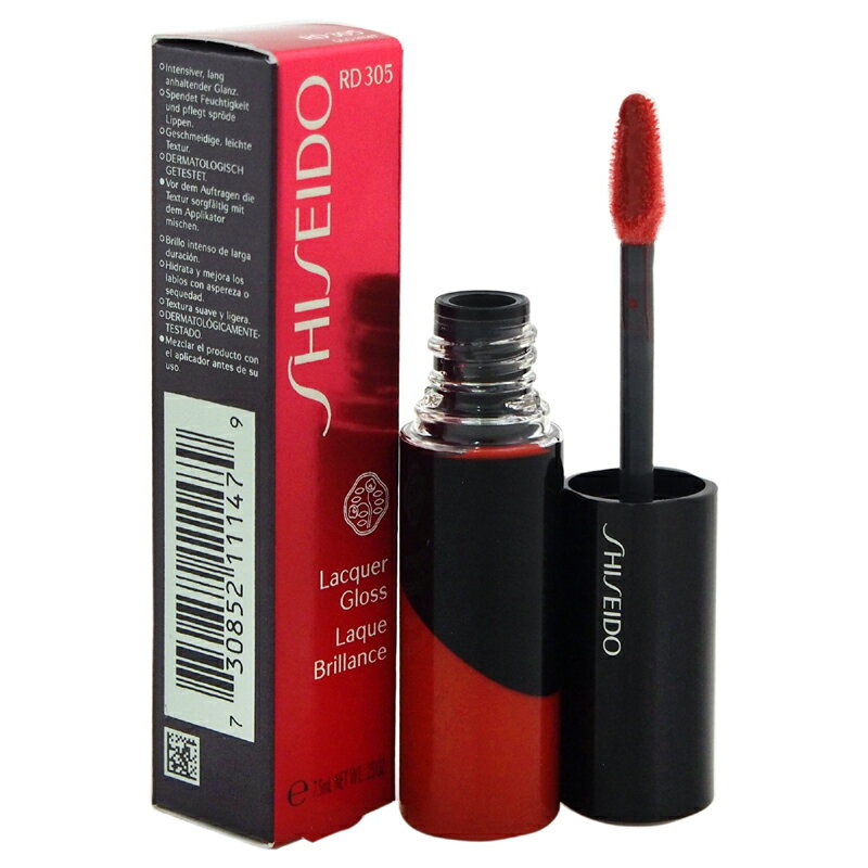 ʡ̵ۡ Shiseido Lacquer Gloss - RD305 Lust 0.2oz Ʋ å  ڳ...