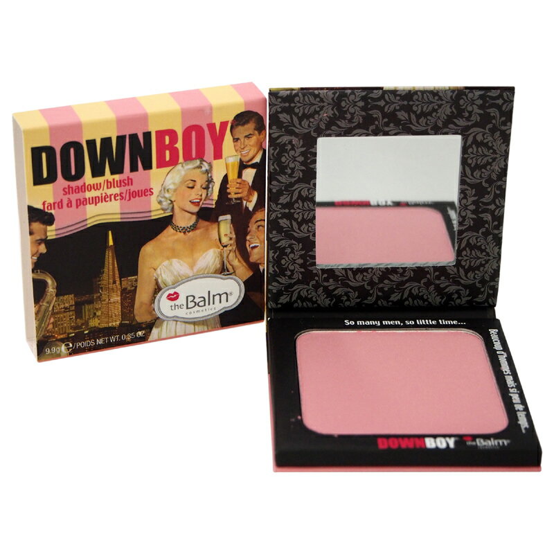 【正規品】【送料無料】the BalmDownBoy Shadow/Blush - Pink0.35ozDownBoyシャドウ/ブラッシュ - ピンク【海外直送】
