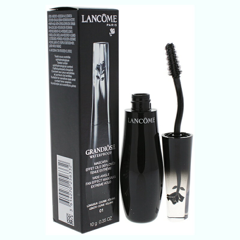 【正規品】【送料無料】 ランコム Lancome Grandiose Waterproof Mascara - 01 Noir Mirifique 0.35oz ランコム グランディオーズ ウォータープルーフ マスカラ 【海外直送】のサムネイル