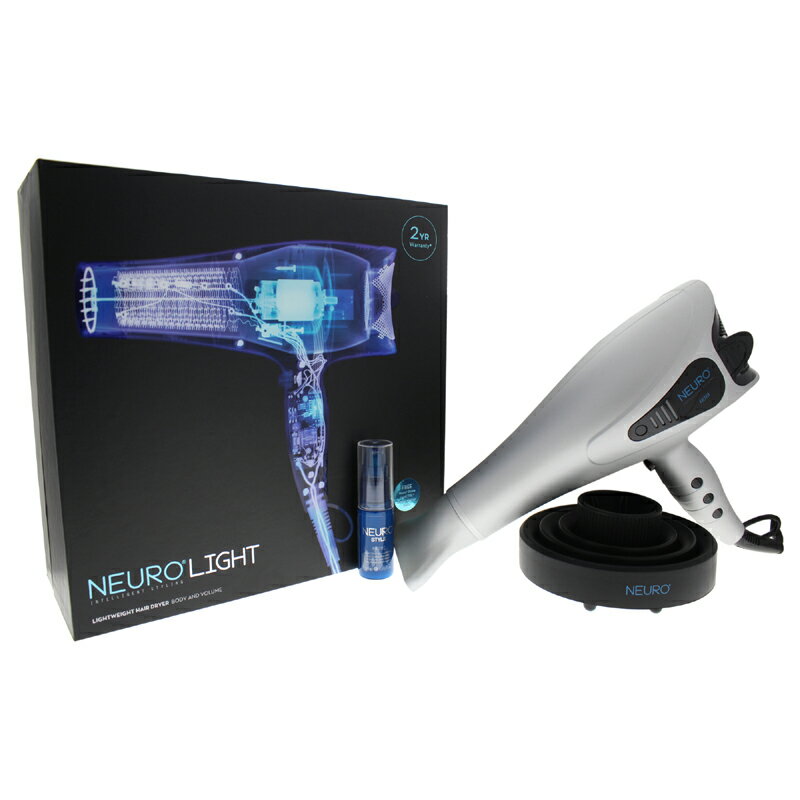 【正規品】【送料無料】【Paul Mitchell】Neuro Light Hair Dryer - Model # NDLNAS - Silver1Pc神経ライトヘアドライヤー - モデル＃NDLNAS - シルバー【海外直送】