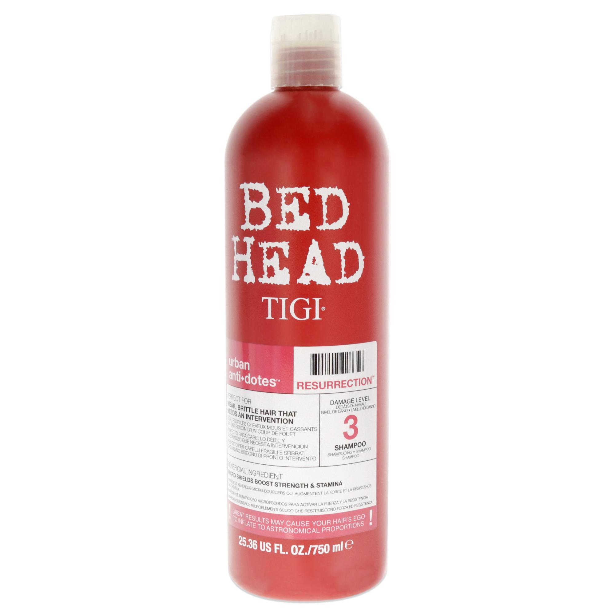 【正規品】【送料無料 】 TIGI Bed Head Urban Antidotes Resurrection Shampoo ティジー ベッドヘッド アーバン リサレクション シャンプー 750ml 【海外直送】