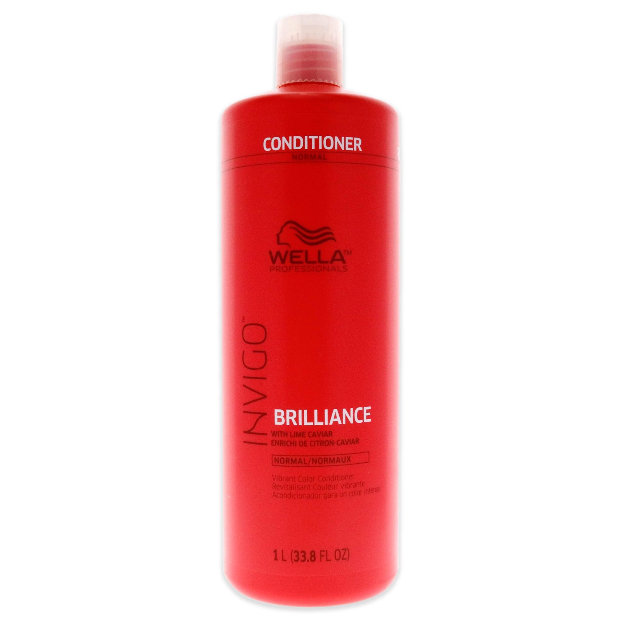 【正規品】【送料無料 】 Wella Invigo Brilliance Conditioner For Normal Hair for Unisex 33.8oz ウエラ インヴィゴ ブリリアンス コンディショナー