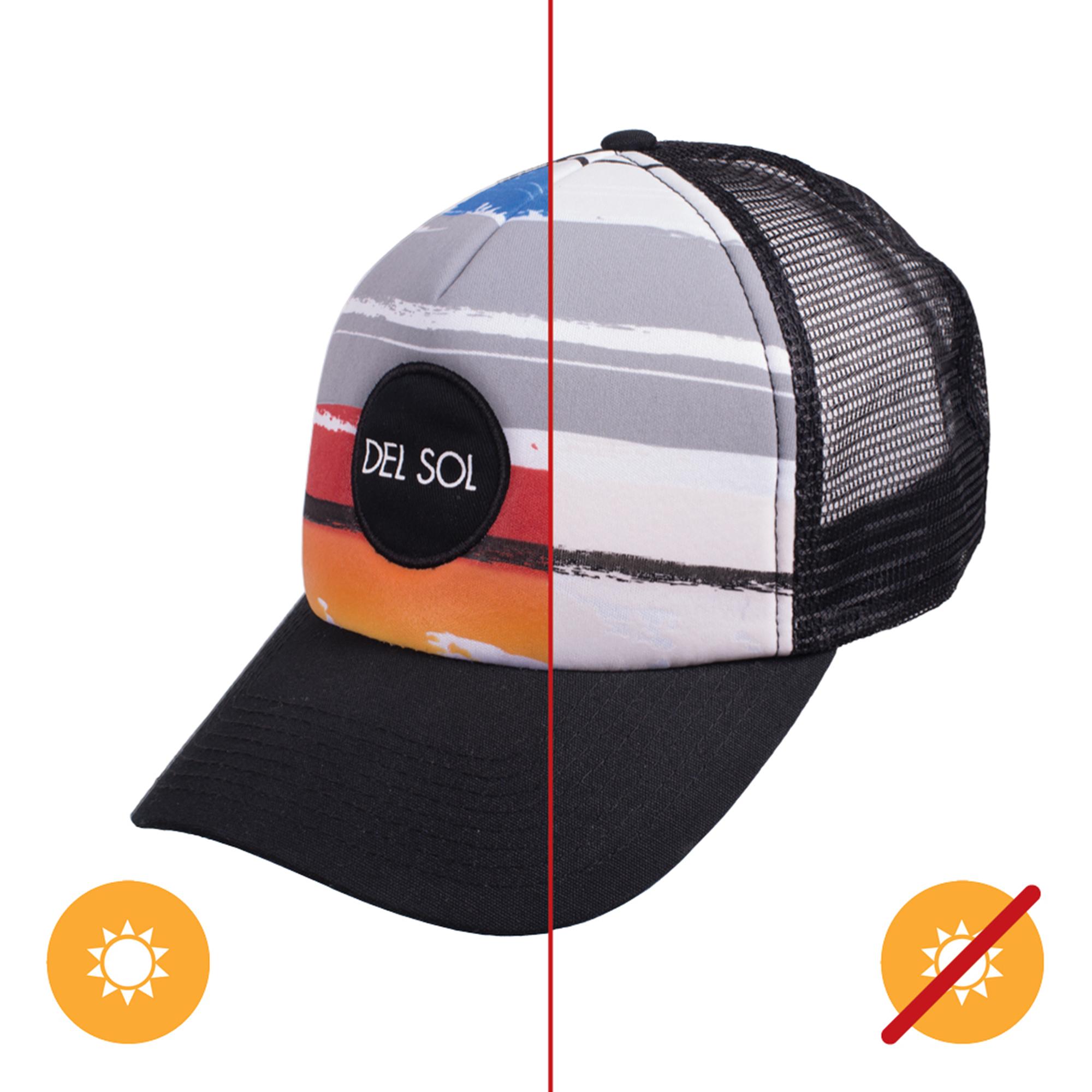 【正規品】【送料無料 】 Del Sol Color-Changing Trucker Hat Sunny Rays デルソル トラッカーハット