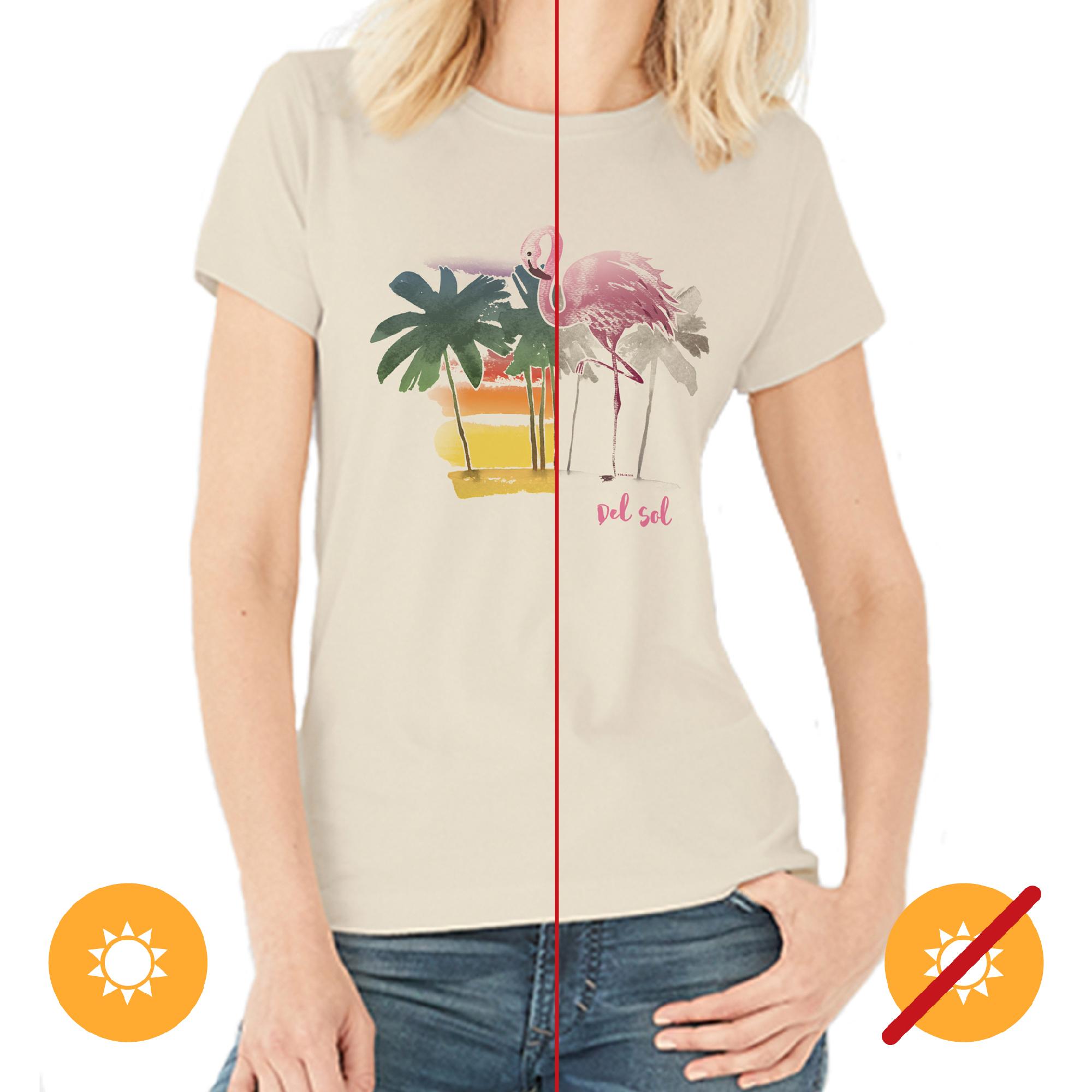 樂天商城 - 【正規品】【送料無料】 Women Crew Tee - Watercolor Flamingo - Beige